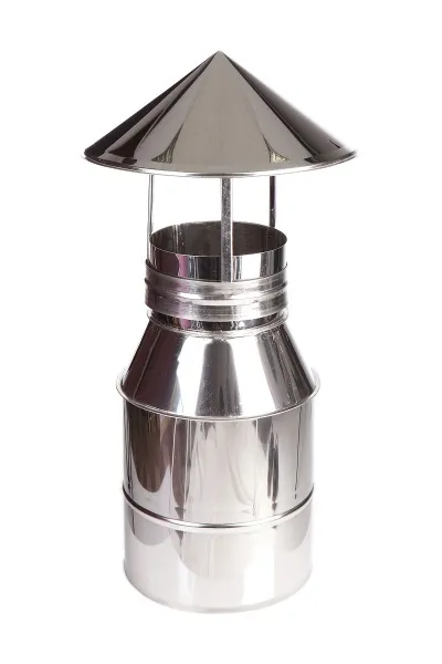 Дефлектор твердотопливный 150 нерж.полир.0,5 мм