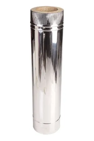 Труба дымовая 150 оцинковка L=1000