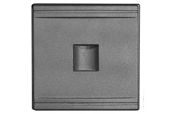 Зольная заслонка черная НТТ 505 (130*130)