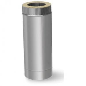 Труба дымовая 150 оцинковка L=1000